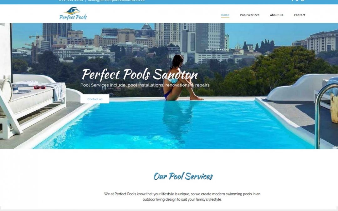Swimming Pool Website
